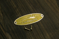 Thumbnail for Liechtenstein - 20 oval brass pieces 2.5x1 in