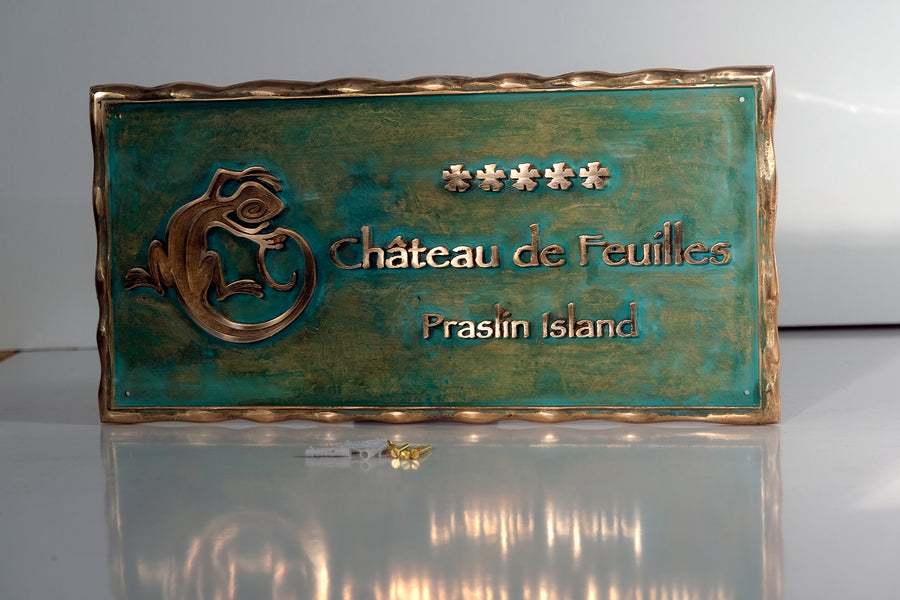 Custom Hot Cast Tin Bronze Plaques